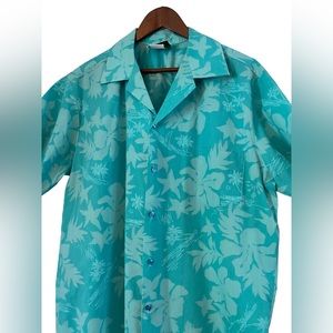 HILO HATTIE Mens XL Floral Tropical Hawaiian Button Collared Shirt